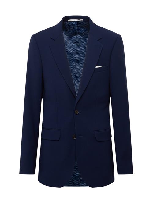 Se BURTON MENSWEAR LONDON Forretningsjakke 'Super Skinny Blue Texture Jacket'  navy ved About You