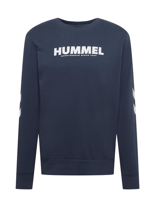 Se Hummel Sportsweatshirt 'Legacy'  dueblå / hvid ved About You