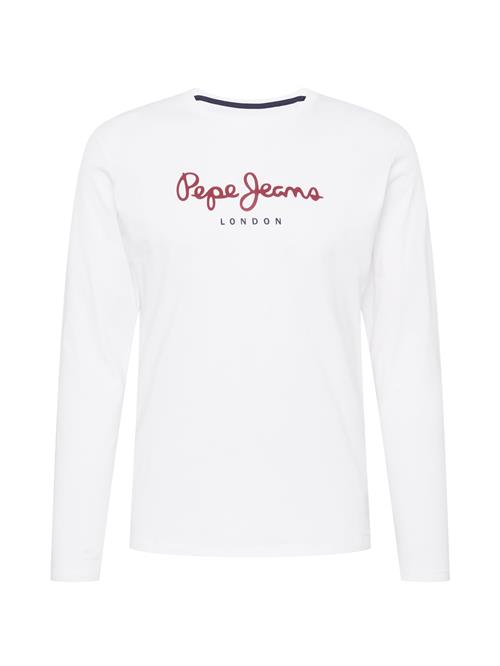 Se Pepe Jeans Bluser & t-shirts 'EGGO'  navy / rubinrød / hvid ved About You