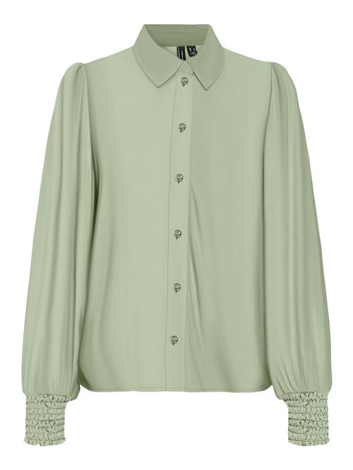 Se VERO MODA Bluse 'SARA'  pastelgrøn ved About You