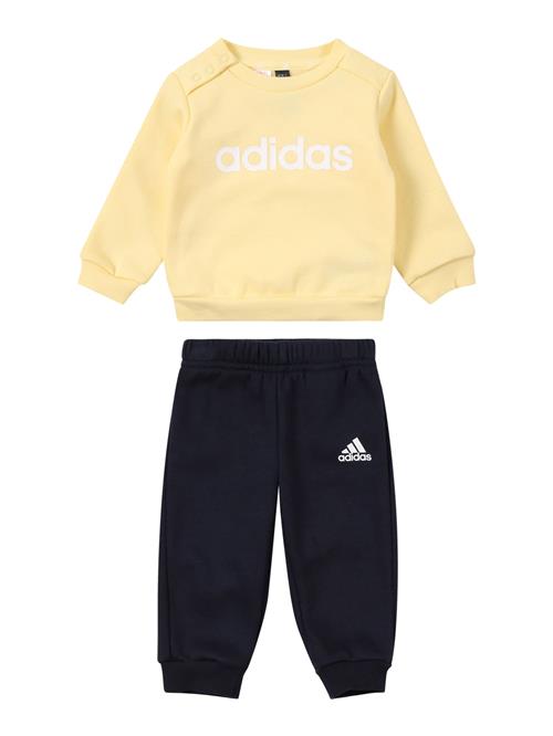 ADIDAS SPORTSWEAR Træningsdragt  pastelgul / sort / hvid