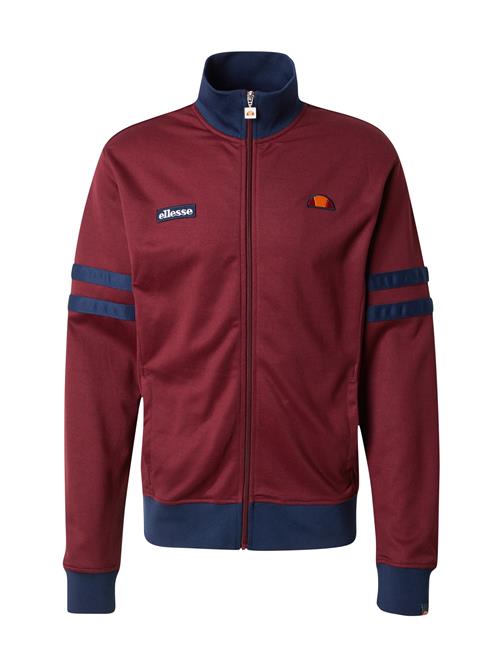 Se ELLESSE Sweatjakke 'Roma Track Top'  mørkeblå / orange / burgunder / hvid ved About You