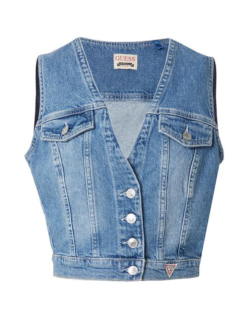 GUESS Vest 'EVA'  blue denim