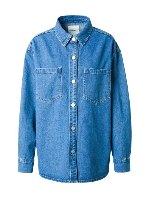 OBJECT Bluse 'OBJCASEY'  blue denim