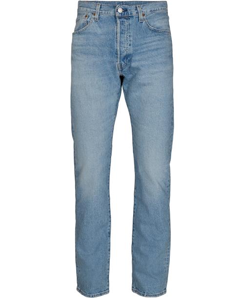 Levi's 501 Levisoriginal Basil Sand Mand Med Indigo - Flat Finish Jeans Str W30 / L32 - hos Magasin