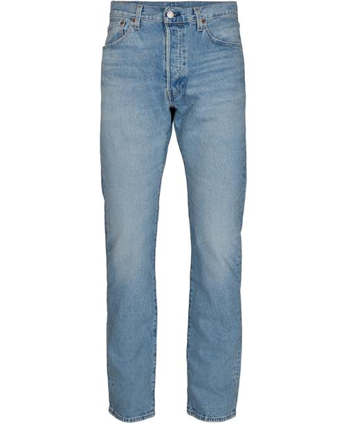 Levi's 501 Levisoriginal Basil Sand Mand Med Indigo - Flat Finish Jeans Str W29 / L32 - hos Magasin