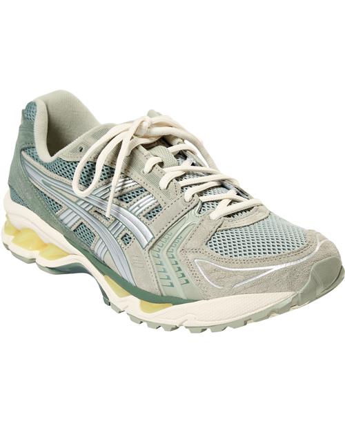 Asics Gelkayano 14 Mand Olive Grey/pure Silver Sneakers Str 42.5 - hos Magasin