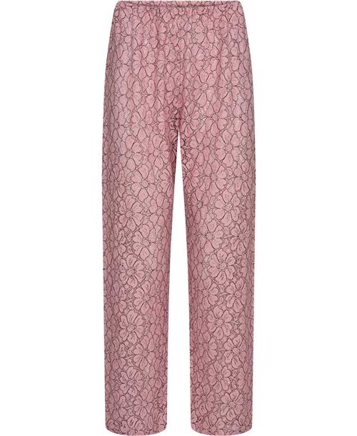 Se Sissel Edelbo Asta Pants Leftover Lace Kvinde Pink Bukser Med Lige Ben Str M/L - hos Magasin ved Magasin