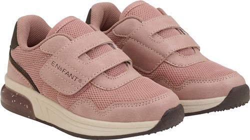 ENFANT Sneakers Velcro w. Lights Burlwood Støvler Str 33 - Gummi hos Magasin