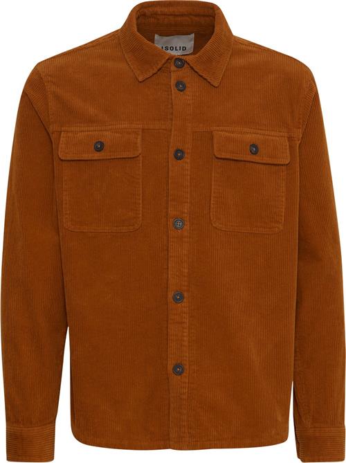 Se !Solid Sdnam Kvinde Caramel Café Skjorter Casual Fit Str S - hos Magasin ved Magasin