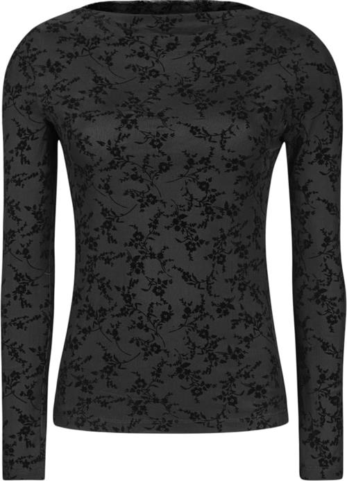 Se Soft Rebels Srtalula Boatneck Top Kvinde Black Langærmede Bluser Str XL - hos Magasin ved Magasin