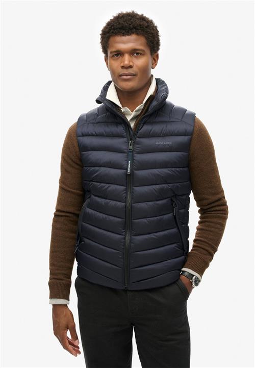 Superdry Fuji Sport Padded Gilet Mand 98t Veste Str S - hos Magasin