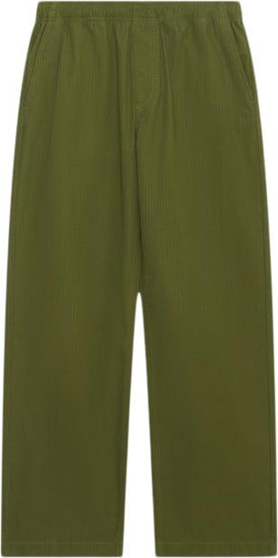 Wood Wood Lee Ripstop Trousers Mand Fatique Green Casual Bukser Str L - hos Magasin