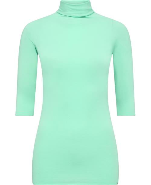 Sportmax Urbania Kvinde Pastel Green Rullekraver Str M - hos Magasin