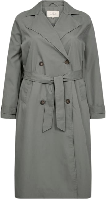 Wasabiconcept Wachaneel 3 Kvinde 7390 Misty Trenchcoats Str 46/46 - Bomuld hos Magasin