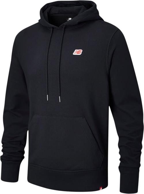 Se New Balance Small Pack Hoodie Mand Black Hoodies Str L - Bomuld hos Magasin ved Magasin