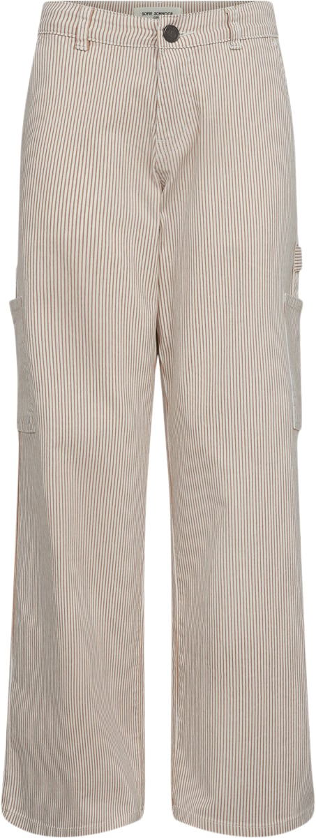 Sofie Schnoor Trousers Str 12 år / 152 cm - Cashew Brown Bukser hos Magasin