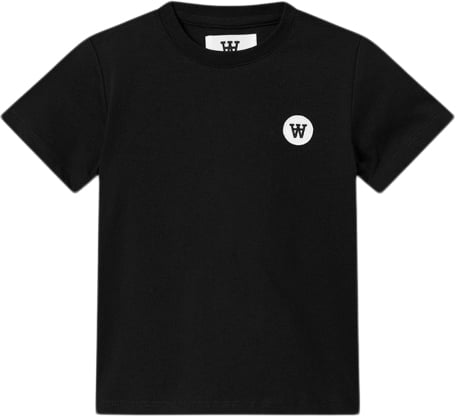 Se Wood Wood Ola Kids Tshirt Str 7-8y - Black Kortærmede T-shirts hos Magasin ved Magasin