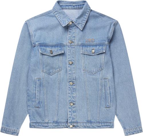 7 Days Active Denim Jacket Kvinde 399 Denim Blue Denimjakker Str S Denim - hos Magasin