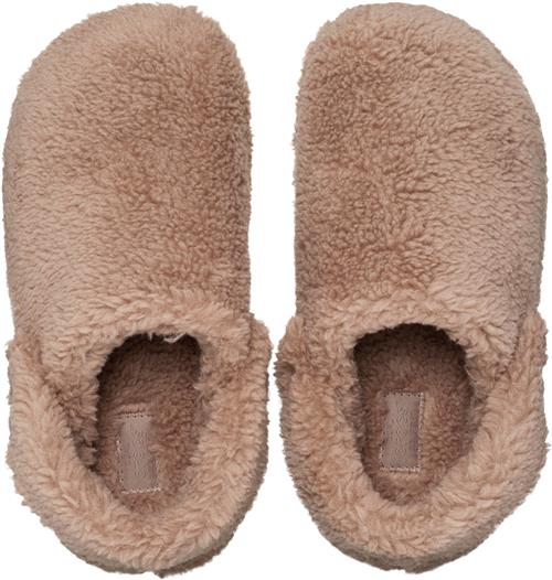 Crocs Classic Cozzzy Slipper Mrm Kvinde Mushroom Hjemmesko Str 41/42 - Polyester hos Magasin