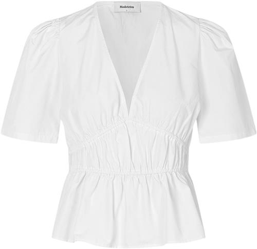 Se Modström Deenmd top Kvinde Soft White Toppe Str XS - hos Magasin ved Magasin