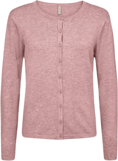 Se soyaconcept Scdollie 446 Cardigan Rosa Kvinde 94210 Rosa Cardigans Str XL - Nylon hos Magasin ved Magasin