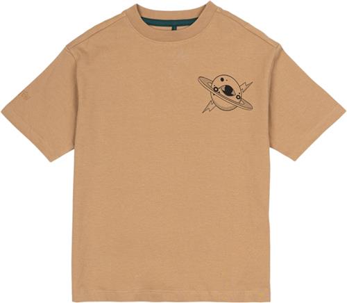 The New Tnmatt OS S_S Tee Str 98-104 cm/3-4 år Drenge - Tannin Kortærmede T-shirts hos Magasin