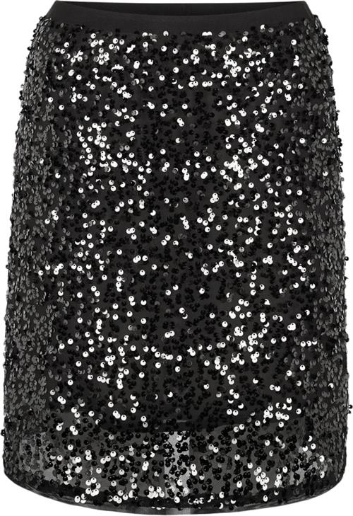 Soft Rebels Sraudrey Skirt Kvinde Black Shorts Str M - hos Magasin