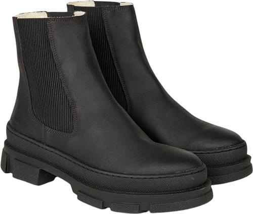 Se ANGULUS Chelsea Støvle med Uldfoer Kvinde 1717/019 Espresso Chelsea Boots Str 40 - hos Magasin ved Magasin