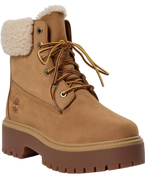 Se TIMBERLAND Stone Street MID Warm Lined Waterpr Kvinde Wheat Nubuck Vinterstøvler Str 38 - hos Magasin ved Magasin