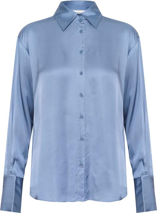 InWear Paulineiw Shirt Kvinde Flint Stone Skjorter Loose Fit Str 44 - hos Magasin