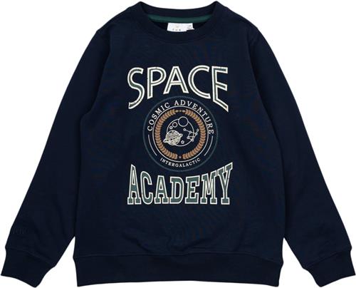 The New Tnmorten Sweatshirt Str 122-128 cm/7-8 år - Navy Blazer Sweatshirts hos Magasin