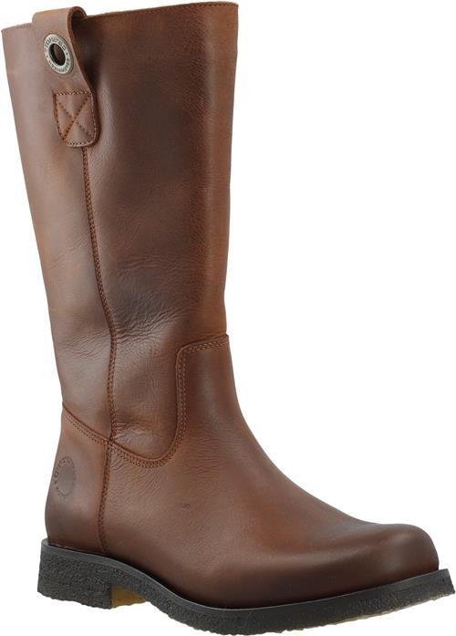 Se Cashott Casfreja Pull On Boot Warm Lining Pull Up Leather Kvinde Cognac Cowboy & Biker Str 40 - hos Magasin ved Magasin