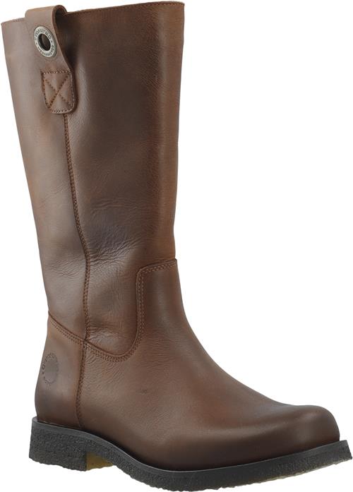 Cashott Casfreja Pull On Boot Warm Lining Pull Up Leather Kvinde Cognac Cowboy & Biker Str 39 - hos Magasin