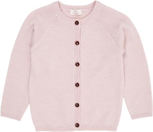 Copenhagen Colors Merino Knitted Cardigan Str 110 Merino - Dusty Rose Cardigans hos Magasin