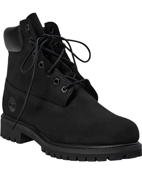 TIMBERLAND Timberland Premium 6 Inch Lace UP W Mand Black Snørestøvler Str 40 - hos Magasin