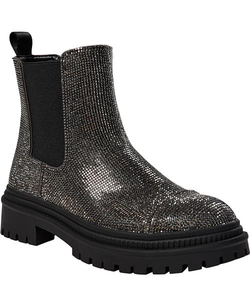 Steve Madden Moonlit Boots Kvinde Pewter Ankelstøvler Str 41 - hos Magasin