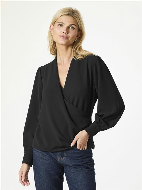 Se Neo Noir Vildra Blouse Kvinde Black Langærmede Bluser Str 44 - hos Magasin ved Magasin