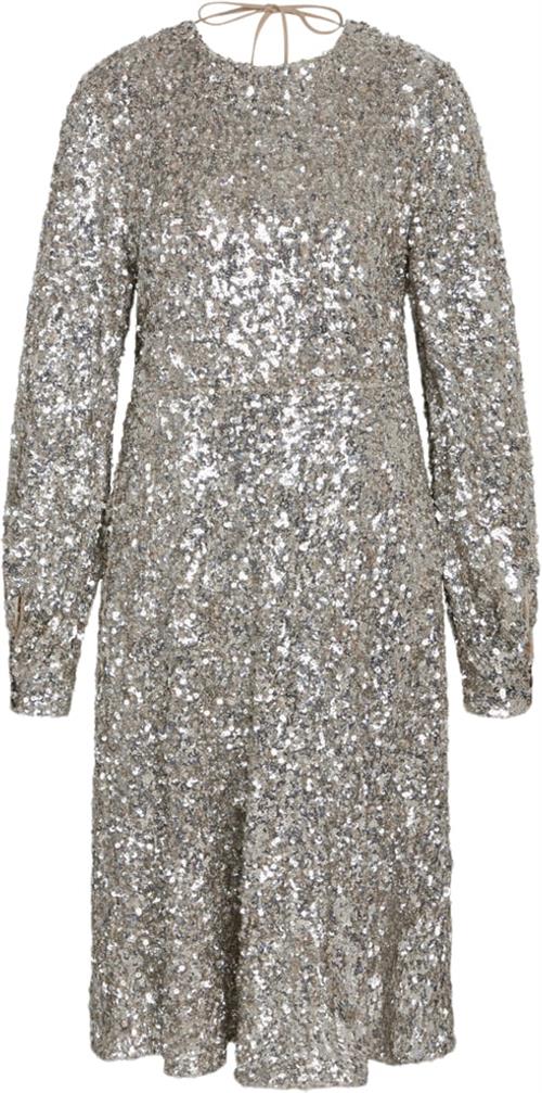 PBO Amaretto Dress Kvinde Champagne Midi Kjoler Str XS - hos Magasin