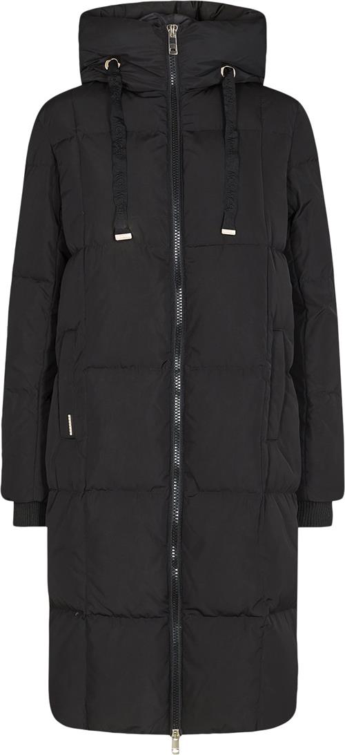 Mos Mosh Nova Square Down Coat Kvinde Black Dunjakker Str S - hos Magasin