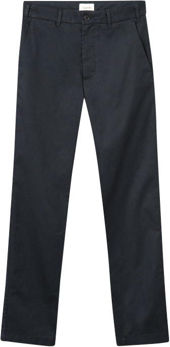 Se Wood Wood Marcus Light Twill Trousers Mand Blå Bukser Str 33 - Bomuld hos Magasin ved Magasin