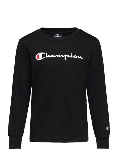 Se Champion Long Sleeve T-Shirt Champion Black ved Booztlet