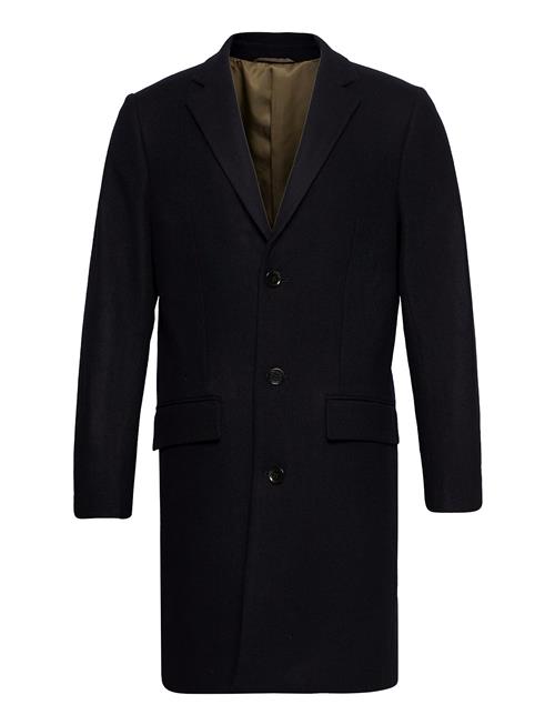 Lindbergh Recycled Wool Coat Lindbergh Navy