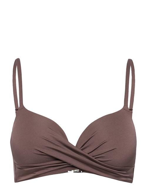 Lindex Swim Bra Love Tshirt Lindex Brown