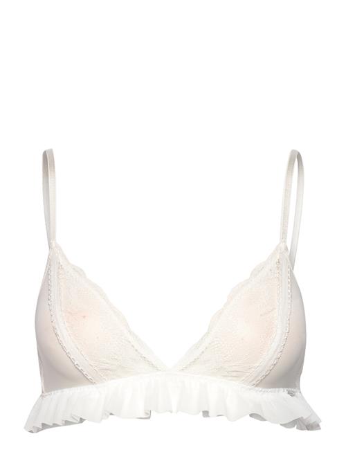 Lindex Bra Bralette Ivy Flounce Lindex White