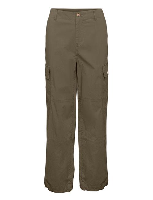 Se Vero Moda Vmriley Mr Loose Cargo Pant Vero Moda Khaki ved Booztlet