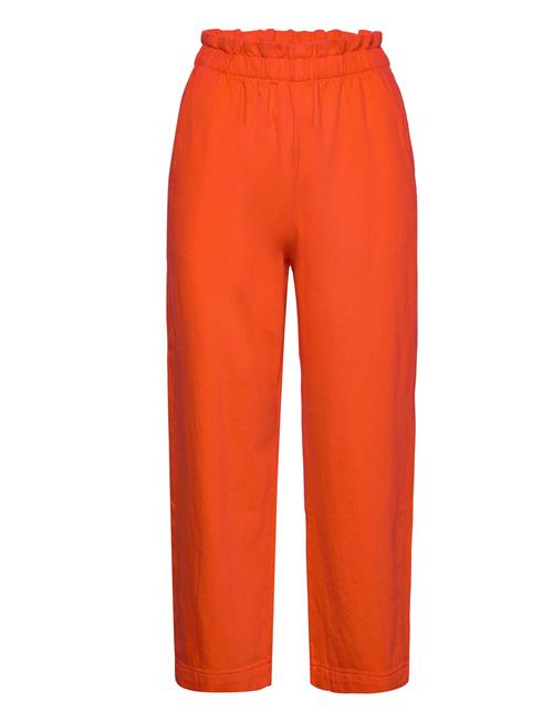 Lindex Trousers Bella Cropped Twill Lindex Red