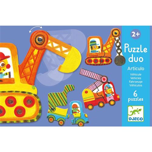 Djeco Articulo Puslespil | Orange | 2-4 years