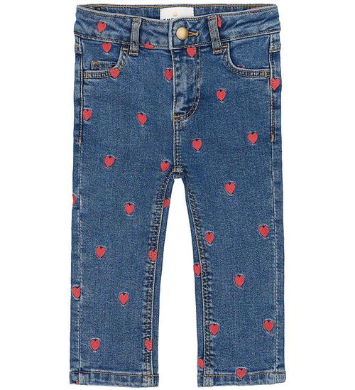 The New Jeans - TnsLovia - Medium Blue/ RÃ¸d m. Hjerter