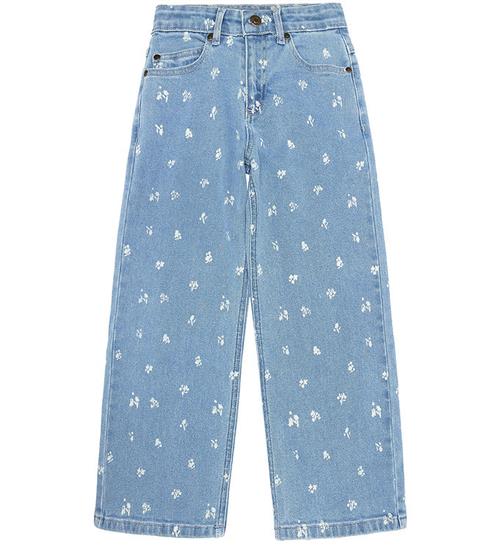 Se The New Jeans - Wide - TnLinnea - Medium Blue Denim Wash ved KidsWorld